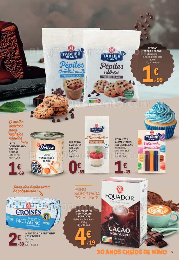 Antevisão Folheto E-LECLERC Especial Marcas Próprias Promoções de 1 a 31 março